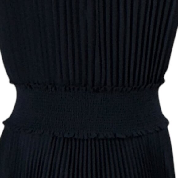 LIke new Nanette Lepore High Neck Pleated Sleeveless Maxi Dress Size 10 - Picture 14 of 15